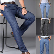 Load image into Gallery viewer, Men&#39;s micro-elastic breathable ultra-light jeans