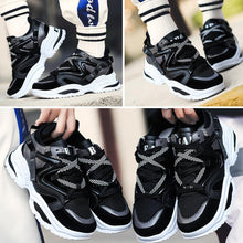 Load image into Gallery viewer, Fashion Chunky Sneakers Platform Lace Up Dad Shoes for Walking