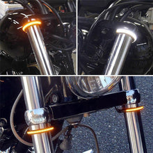 Load image into Gallery viewer, Fork Mount LED Turn Signals