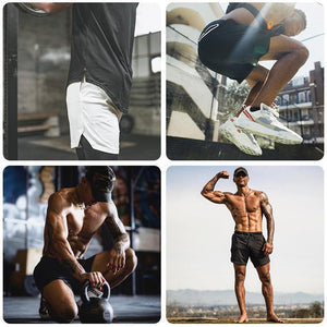 2 in 1 Secure Pocket Fitness Shorts