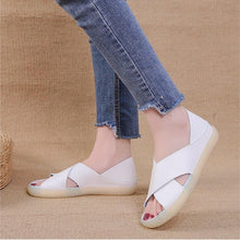 Load image into Gallery viewer, Women&#39;s soft bottom shoes in solid color