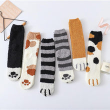 Load image into Gallery viewer, Cute Cat Claw Socks