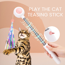 Load image into Gallery viewer, Infrared Retractable Cat Funny Stick