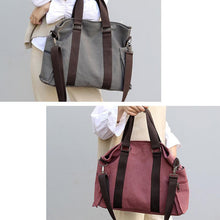 Load image into Gallery viewer, Large Capacity Canvas Handbag Shoulder Bag