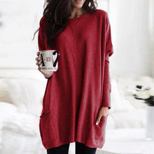 Load image into Gallery viewer, Long Sleeve Casual Pocket T-Shirt