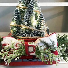 Load image into Gallery viewer, Red Farm Truck Christmas Decorations