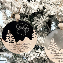 Load image into Gallery viewer, Christmas Tree Double Wooden Pendant