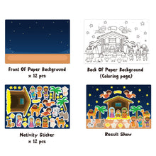 Load image into Gallery viewer, Christmas Nativity Sticker