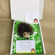 Load image into Gallery viewer, Mini Knitted Hedgehog Decoration