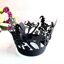 Load image into Gallery viewer, Halloween Decoration Cupcake Wrappers Party Accessories, 50 PCs