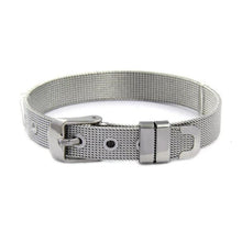 Load image into Gallery viewer, Women Stainless Steel Mesh Set Charm Bracelet