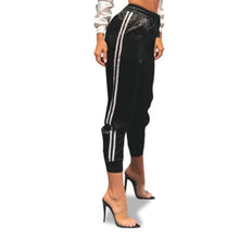 Load image into Gallery viewer, Women Joggers Casual Loose Side Striped Long Pants