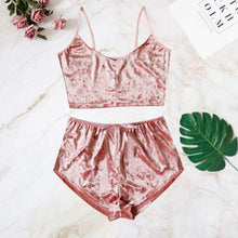 Load image into Gallery viewer, Sexy Velvet V-Neck Lingerie