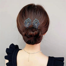 Load image into Gallery viewer, 🌺Rhinestone Flower Hair Clip