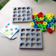 Load image into Gallery viewer, Shape Matching Game Color Sensory Educational Toy