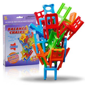 🪑Christmas Hot Sale-Chairs Stacking Tower Balancing Game🔥