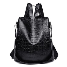 Load image into Gallery viewer, Women Fashion Soft Leather Backpack