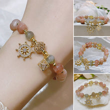 Load image into Gallery viewer, Strawberry Quartz Bracelet