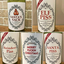 Load image into Gallery viewer, 🎄Christmas Funny Novelty Bottle Labels(Pack of 5PCS)