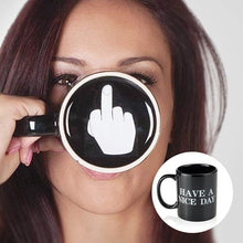 Load image into Gallery viewer, Funny Middle Finger Mug