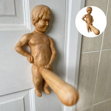 Load image into Gallery viewer, Funny Wood Toilet Roll Holder