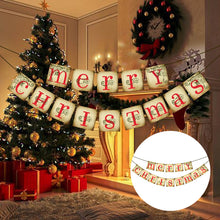 Load image into Gallery viewer, Merry Christmas Banner