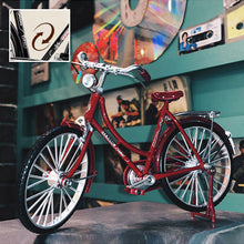 Load image into Gallery viewer, Retro Bicycle Model Ornament