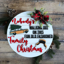 Load image into Gallery viewer, Funny Christmas Vacation Theme Door Hanger
