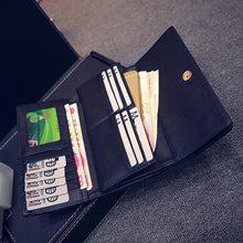 Load image into Gallery viewer, Women Pu Leather Fashion Long Clutch Vintage Punk Cool Wallet