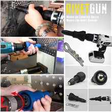 Load image into Gallery viewer, Detachable Rivet Gun Drill Adapter