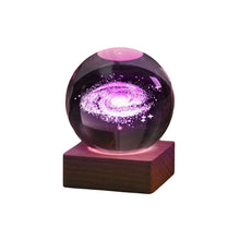 Load image into Gallery viewer, (✨hot sale✨)3D Galaxy Crystal Ball Nightlight Decorlamp