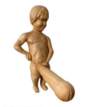 Load image into Gallery viewer, Funny Wood Toilet Roll Holder