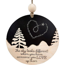 Load image into Gallery viewer, Christmas Tree Double Wooden Pendant