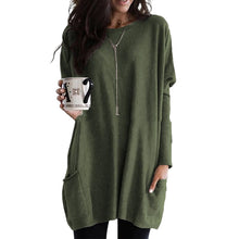 Load image into Gallery viewer, Long Sleeve Casual Pocket T-Shirt
