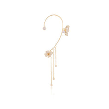 Load image into Gallery viewer, Butterfly Tassel Style Zircon Earrings