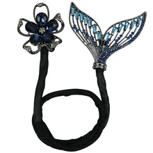 Load image into Gallery viewer, 🌺Rhinestone Flower Hair Clip
