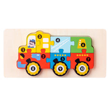 Load image into Gallery viewer, Children's Educational 3D Wooden Puzzle