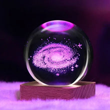 Load image into Gallery viewer, (✨hot sale✨)3D Galaxy Crystal Ball Nightlight Decorlamp