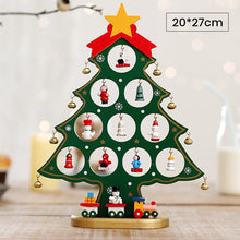 Load image into Gallery viewer, DIY Wooden Mini Christmas Tree Set