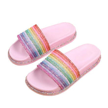 Load image into Gallery viewer, Rainbow Slipper