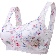Load image into Gallery viewer, FRONT ZIPPER WIRELESS FLOWER BRA