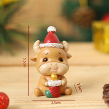 Load image into Gallery viewer, Handmade Animal Santa Ornaments