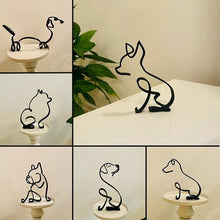 Load image into Gallery viewer, Dog Minimalist Art Sculpture