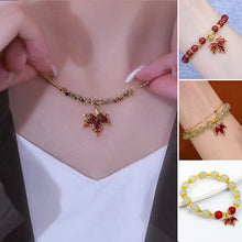 Load image into Gallery viewer, Red Maple Leaf Jewelry