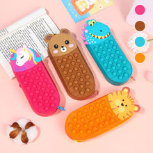 Load image into Gallery viewer, Cartoon Silicone Decompression Stationery Box