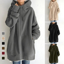 Load image into Gallery viewer, Women Cozy Winter Oversized Pullover Hoodie
