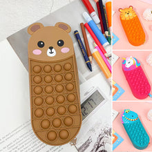 Load image into Gallery viewer, Cartoon Silicone Decompression Stationery Box