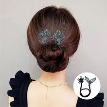 Load image into Gallery viewer, 🌺Rhinestone Flower Hair Clip
