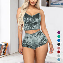 Load image into Gallery viewer, Sexy Velvet V-Neck Lingerie