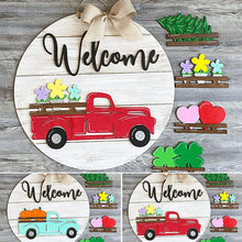 Load image into Gallery viewer, Interchangeable Vintage Truck Welcome Sign